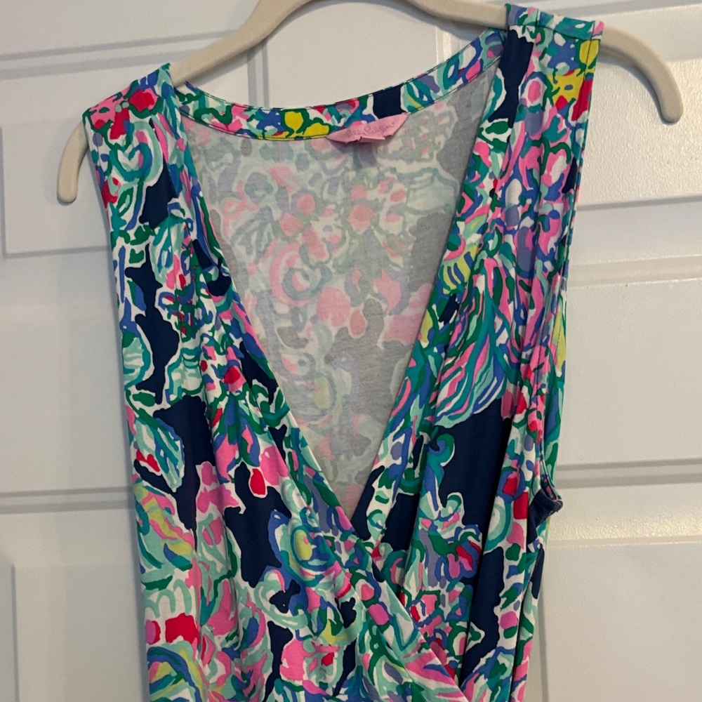 Lilly Pulitzer Colorful Floral Maxi Dress